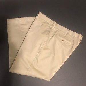 Men's Croft & Barrow Flat-Front  Khaki Pants